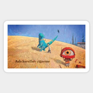 The Laws of Summer - Shaun Tan Sticker